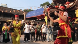 Sôi nổi cùng "vũ điệu" thổi cơm thi tại Lễ hội chùa Láng