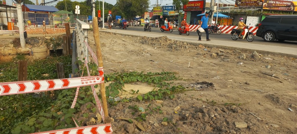 Công trình cải tạo nâng cấp hệ thống thoát nước Bình Hòa cam kết hoàn thành trước tháng 7