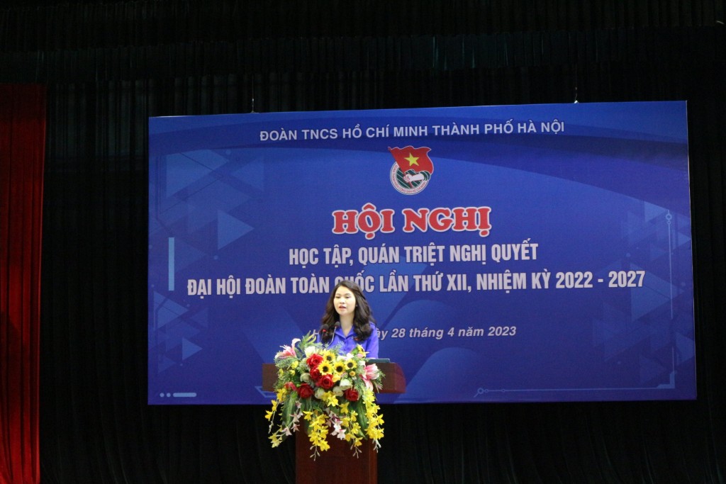 Tuổi trẻ Thủ đô học tập Nghị quyết Đại hội Đoàn toàn quốc lần thứ XII