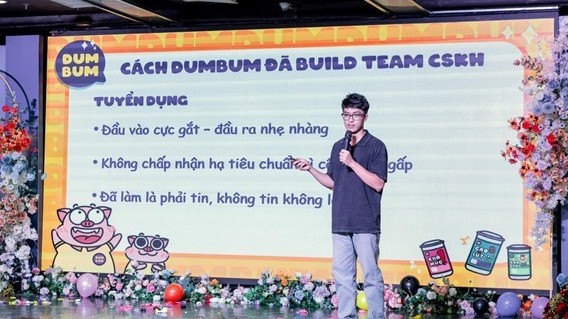 Chàng trai GenZ Bùi Minh Đức và hành trình xây dựng thương hiệu “Dumbum”