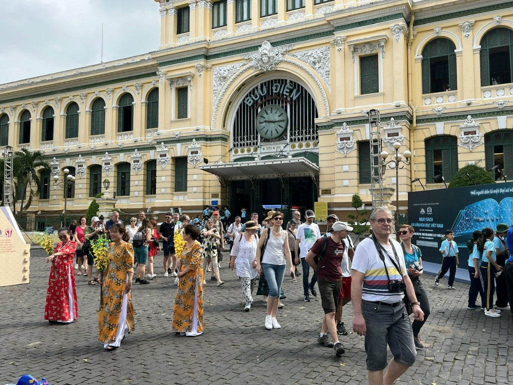 TP Hồ Chí Minh đón hơn 1,38 triệu lượt khách quốc tế trong 4 tháng đầu năm