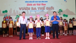 Tiểu học Hùng Tiến giải nhất khu vực sân chơi “Thiếu nhi Việt Nam - Vươn ra thế giới”