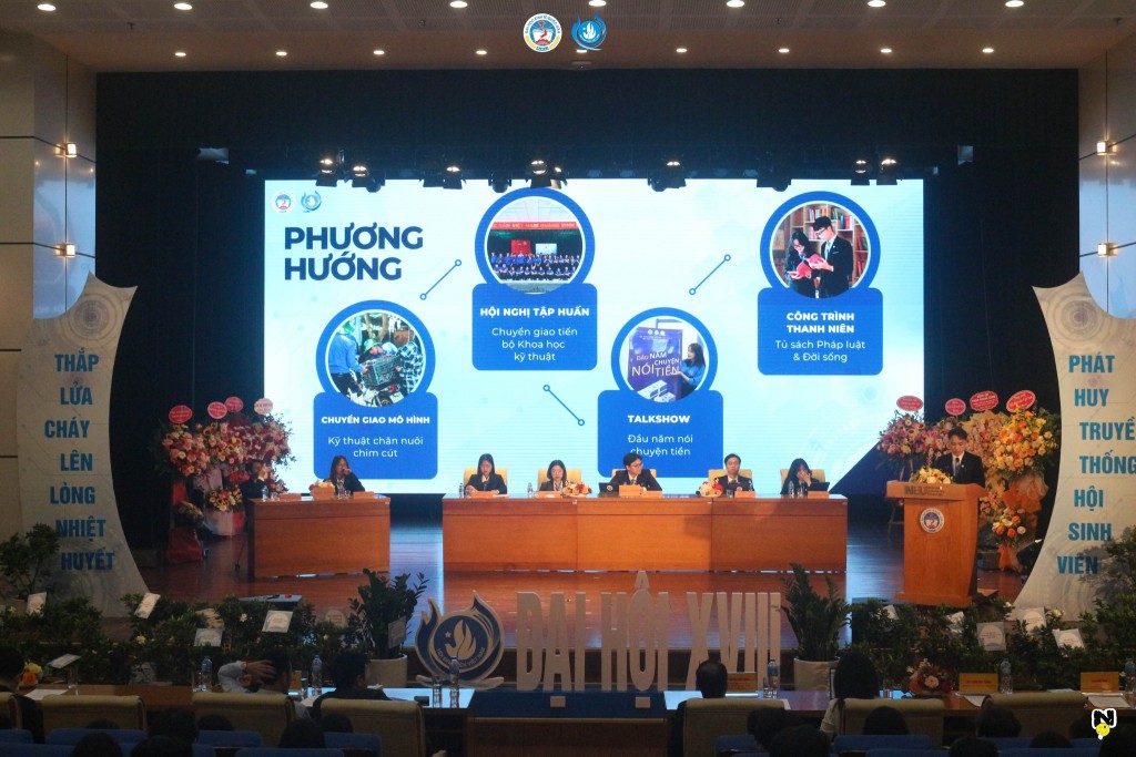 Đồng chí Lê Trí Nhân tiếp tục giữ chức Chủ tịch Hội Sinh viên Việt Nam trường Đại học Kinh tế Quốc dân khoá XVIII Đồng chí Lê Trí Nhân tiếp tục giữ chức Chủ tịch Hội Sinh viên Việt Nam trường Đại học Kinh tế Quốc dân khoá XVIII