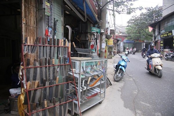 Một góc làng Đa Sỹ ngày nay