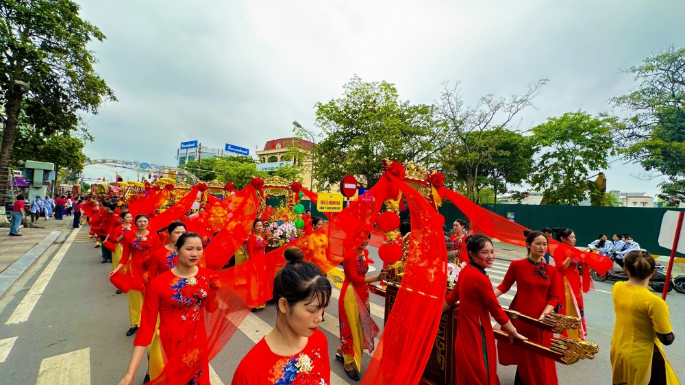 Tái hiện Lễ hội Đền Mẫu Thái Bình sau 50 năm