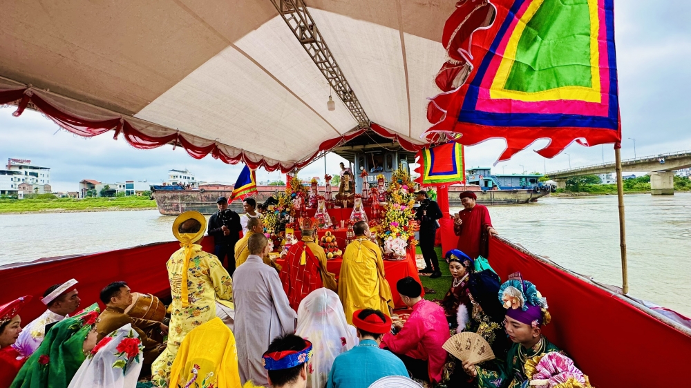 Tái hiện Lễ hội Đền Mẫu Thái Bình sau 50 năm