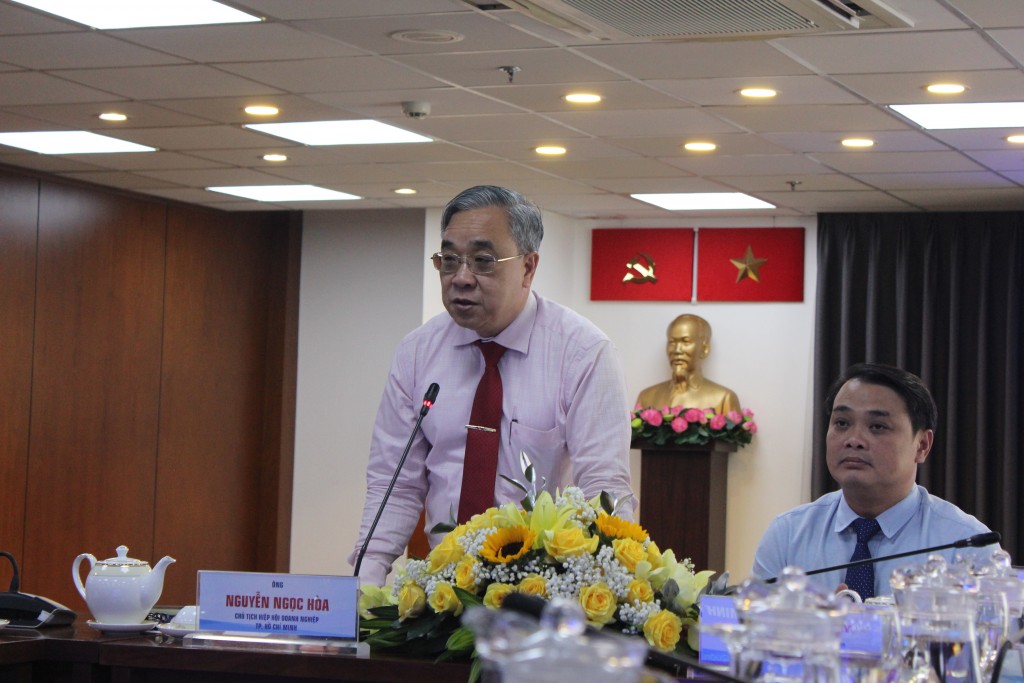 Ông Nguyễn Ngọc Hoà, Chủ tịch Hiệp hội Doanh nghiệp TP Hồ Chí Minh