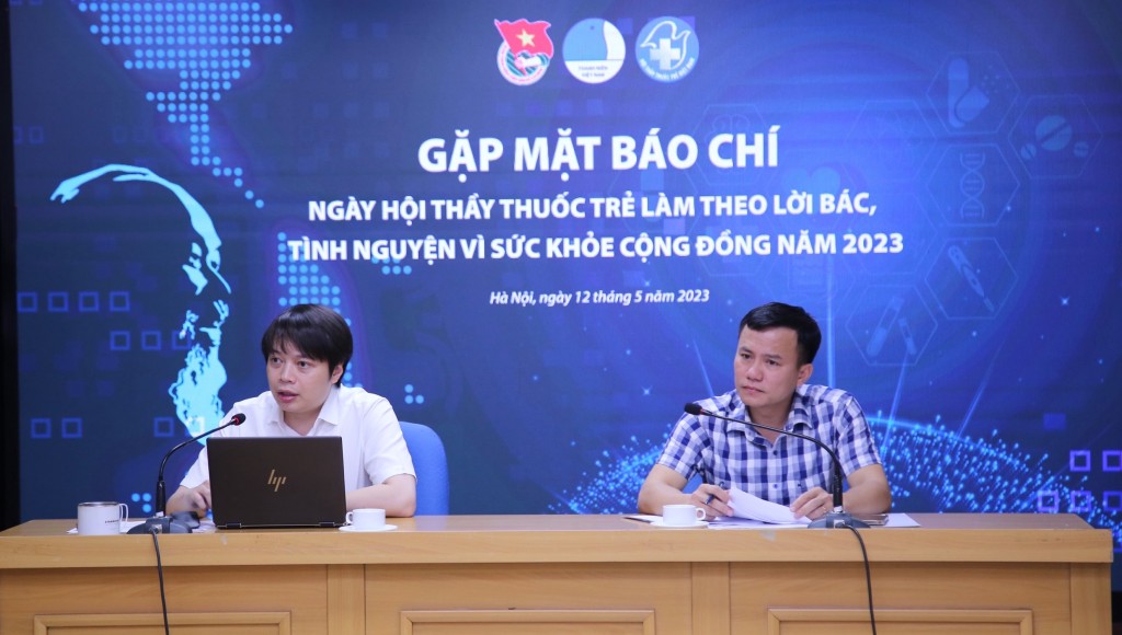 Đại diện Ban tổ chức thông tin về ngày hội