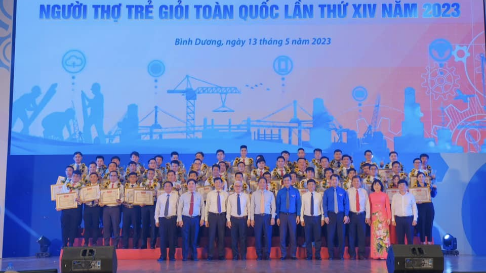 Lễ tuyên dương 5 thanh niên Thủ đô được tuyên dương “Người thợ trẻ giỏi” toàn quốc năm 2023