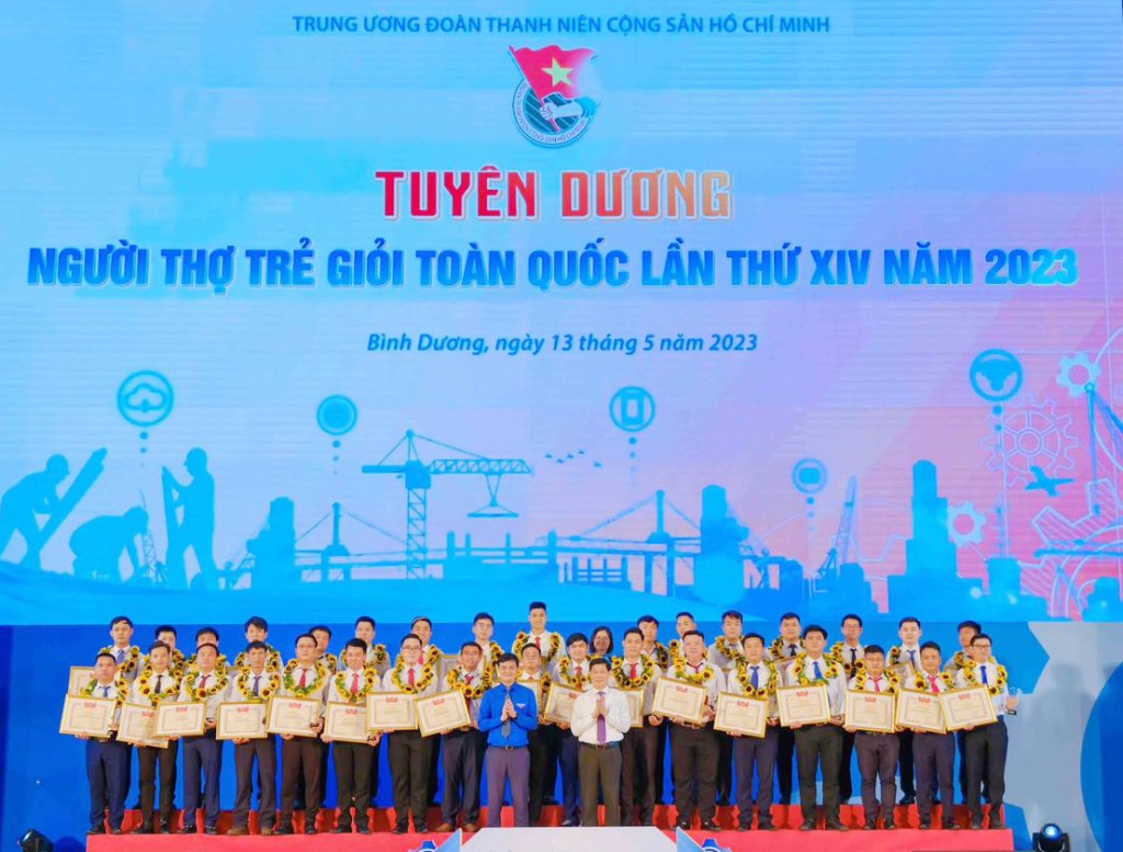 Trung ương Đoàn tuyên dương 54 “Người thợ trẻ giỏi” toàn quốc năm 2023