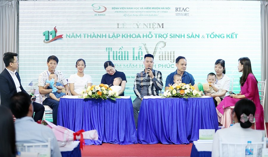 Các gia đình IVF thành công chia sẻ hành trình tìm con đầy xúc động