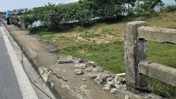 Quảng Nam: Khẩn trương giảm tải trọng cầu Câu Lâu cũ đang xuống cấp để sửa chữa