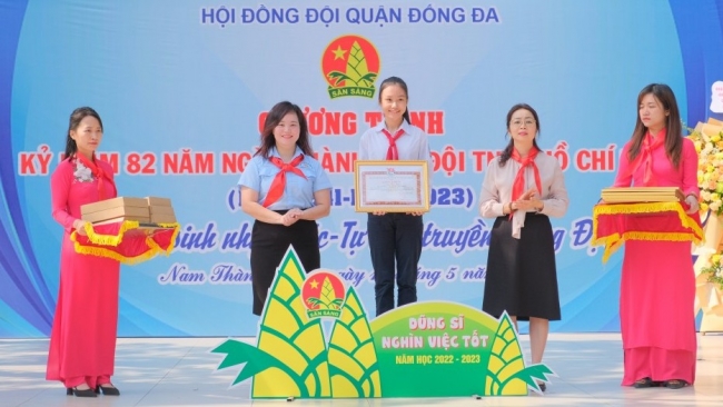 Nhiều hoạt động thiết thực chào mừng kỷ niệm 82 năm thành lập Đội TNTP Hồ Chí Minh