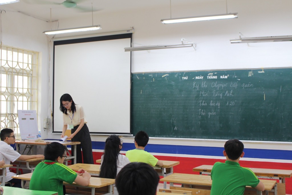 Hơn 1,7 nghìn thí sinh Ba Đình dự thi Olympic các môn văn hóa và khoa học