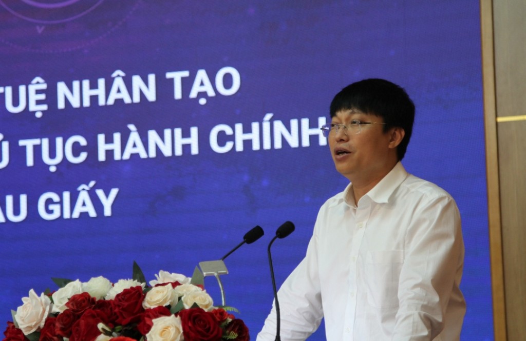 Ông Trần Việt Hà, Phó Chủ tịch UBND quận Cầu Giấy