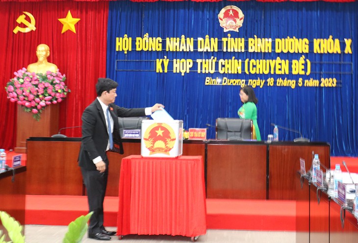Bình Dương: Bầu các chức danh chủ chốt HĐND, UBND nhiệm kỳ 2021-2026