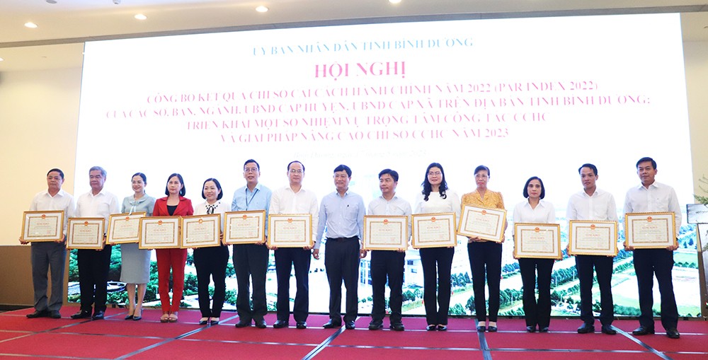 Bình Dương: Tiếp tục cải thiện chỉ số cải cách hành chính