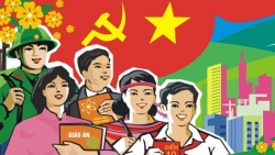 Hà Nội tuyên truyền, cổ động trực quan kỷ niệm 75 năm Ngày Chủ tịch Hồ Chí Minh ra Lời kêu gọi thi đua ái quốc