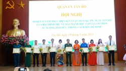 Quận Tây Hồ: Học tập Bác bằng nhiều cách làm hay, mô hình thiết thực