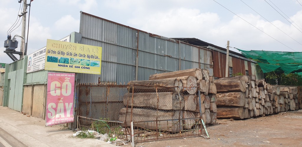 Nhiều công trình nhà tole khủng trên đường Nguyễn Duy Trinh, phường Phú Hữu