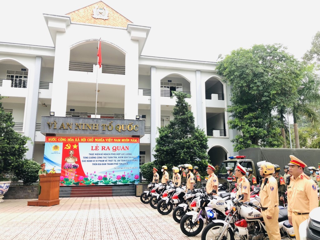 Công an tỉnh Bình Dương thực hiện kế hoạch cao điểm bảo đảm trật tự an toàn giao thông
