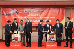 Vietjet mở đường bay thẳng đầu tiên giữa Việt Nam và Hiroshima mừng Hội nghị thượng đỉnh G7