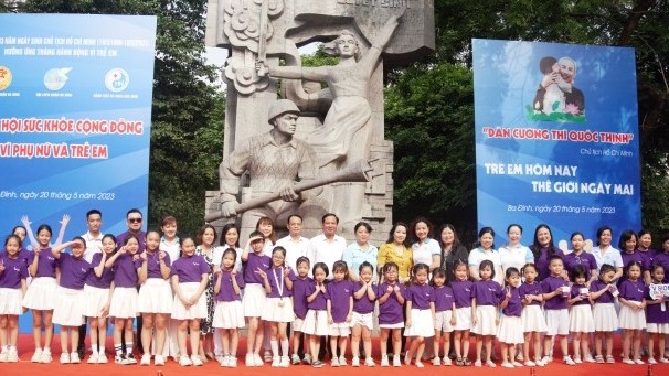 Quận Ba Đình tổ chức ngày hội sức khỏe cộng đồng vì phụ nữ và trẻ em