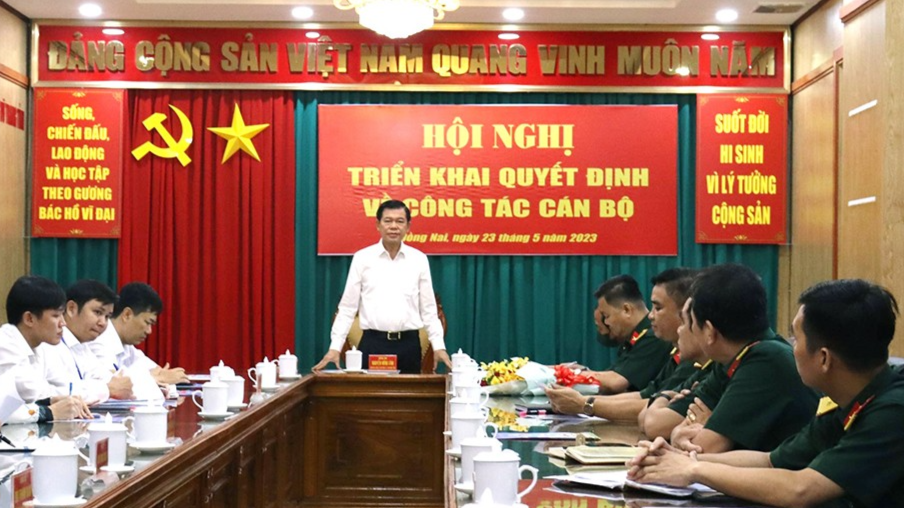 Đồng Nai có tân Phó Bí thư Đảng ủy Quân sự tỉnh