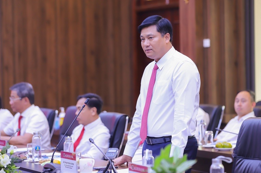 Đồng chí Phạm Toàn Vương – Thành viên HĐTV, Tổng giám đốc Agribank tin tưởng vào hiệu quả hợp tác giữa Agribank và MARD