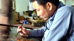 Nét tài hoa ở làng nghề sơn mài Hạ Thái