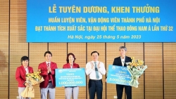 Hà Nội tuyên dương, khen thưởng VĐV, HLV đạt thành tích xuất sắc tại SEA Games 32