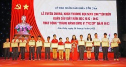 Quận Cầu Giấy khen thưởng 248 học sinh giỏi tiêu biểu