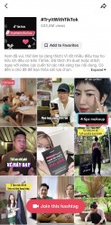 #TryItWithTikTok cán mốc 533 triệu lượt xem