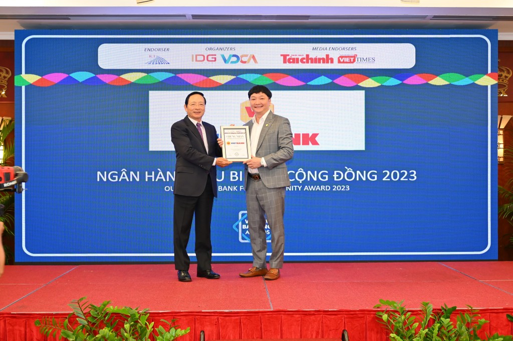 Vietbank nhận giải thưởng 