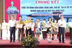 Sôi nổi chung kết cuộc thi hùng biện 