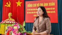 Phó Chủ tịch nước Võ Thị Ánh Xuân thăm và làm việc tại Cà Mau
