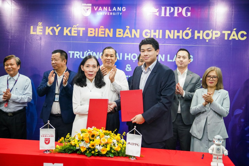 Tập đoàn Liên Thái Bình Dương (IPPG) ký kết hợp tác cùng Trường Đại học Văn Lang (VLU)