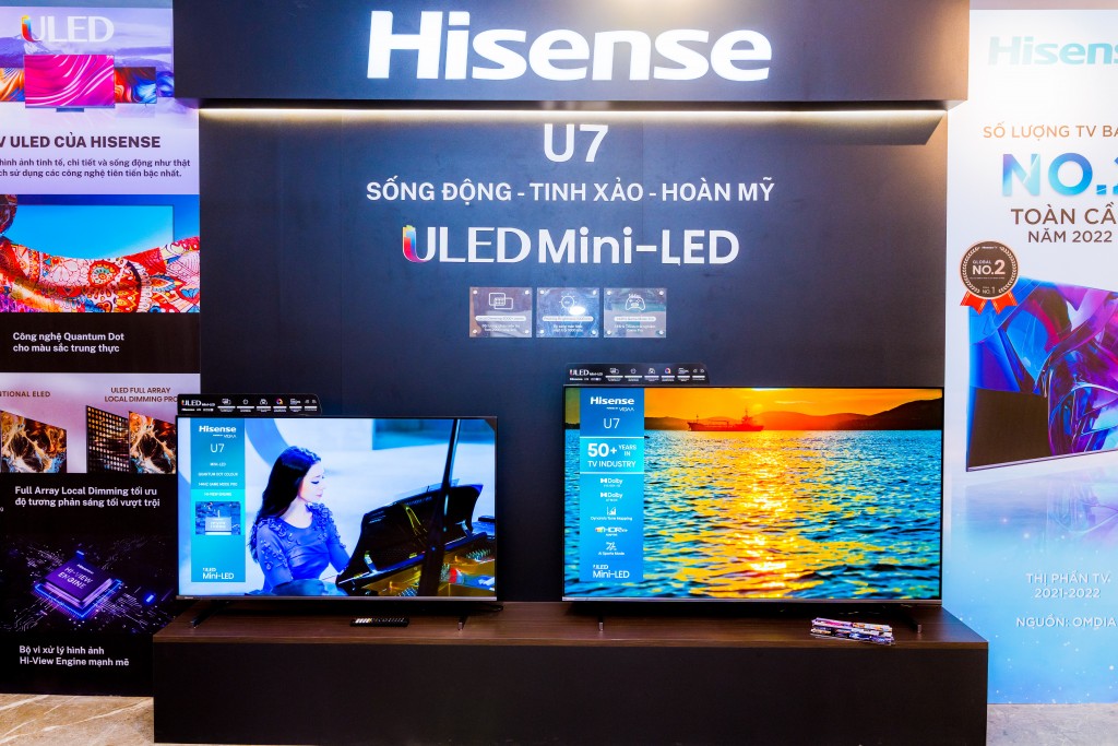 Tập đoàn điện tử toàn cầu Hisense chính thức hoạt động tại Việt Nam