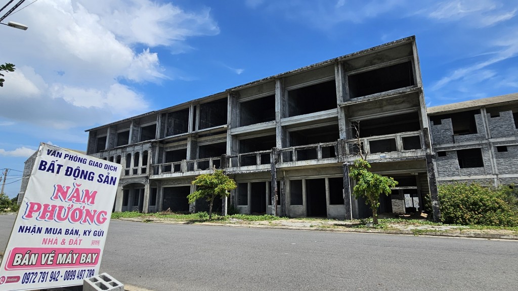 Quảng Nam: Loạt shophouse 