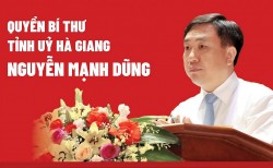 Chân dung Quyền Bí thư Tỉnh ủy Hà Giang Nguyễn Mạnh Dũng