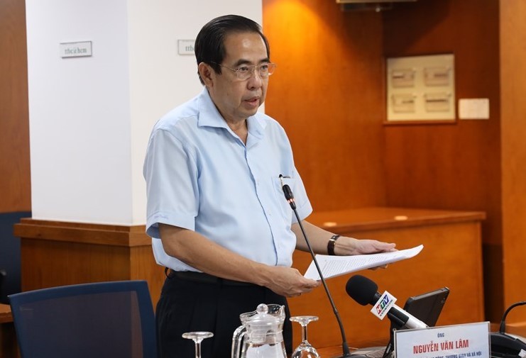 Ông Nguyễn Văn Lâm, Phó Giám đốc Sở LĐ-TB&XH TP Hồ Chí Minh