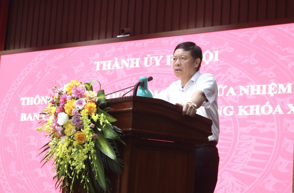 Hà Nội thông báo kết quả Hội nghị giữa nhiệm kỳ Ban Chấp hành Trung ương Đảng khóa XIII