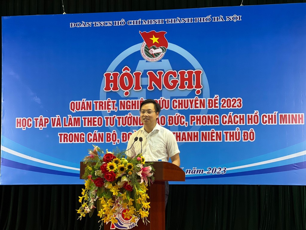 Tuổi trẻ Thủ đô học tập, quán triệt chuyên đề “Học và làm theo tư tưởng, đạo đức, phong cách Chủ tịch Hồ Chí Minh” năm 2023 Tuổi trẻ Thủ đô học tập, quán triệt chuyên đề “Học và làm theo tư tưởng, đạo đức, phong cách Chủ tịch Hồ Chí Minh” năm 2023