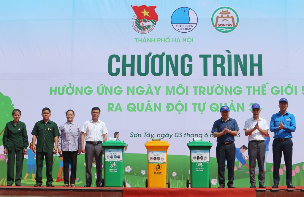 Tuổi trẻ Thủ đô quyết tâm chung tay bảo vệ môi trường Tuổi trẻ Thủ đô quyết tâm chung tay bảo vệ môi trường