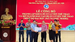 Trường Đại học Sư phạm TDTT Hà Nội mở ngành đào tạo Huấn luyện thể thao