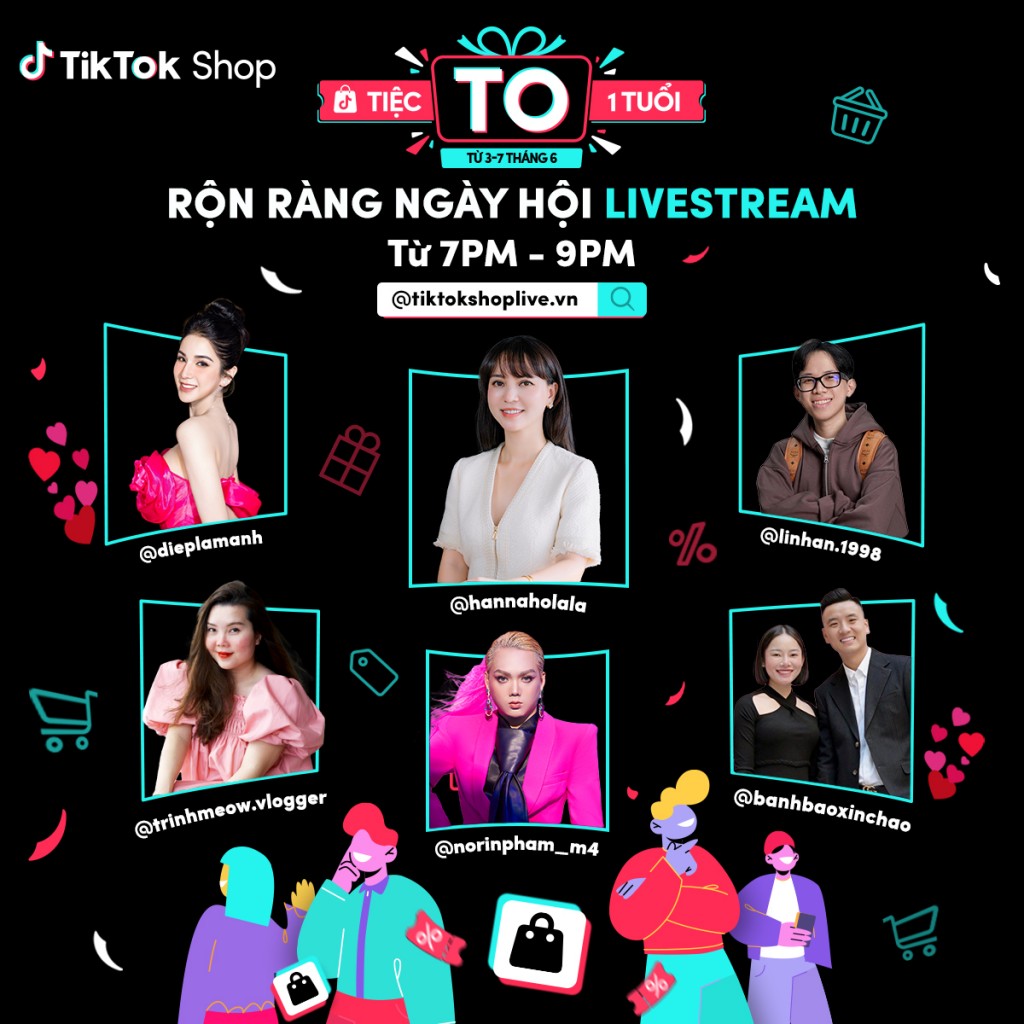 TikTok Shop khởi động chương trình “Tiệc to 1 tuổi” cùng cam kết tăng cường trải nghiệm mua sắm an toàn