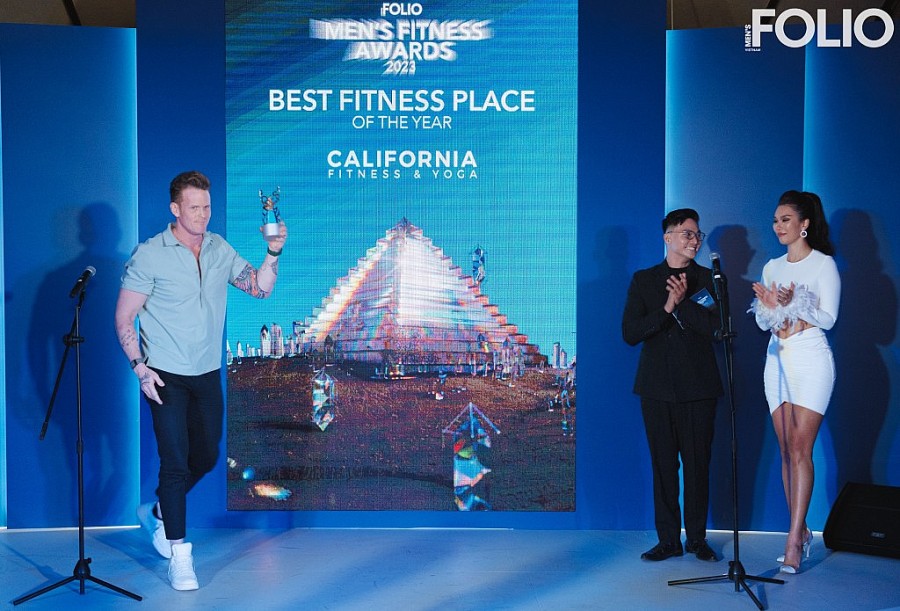 Ông Dane Fort, Tổng Giám đốc FLG Việt Nam, tập đoàn sở hữu California Fitness tại lễ trao giải