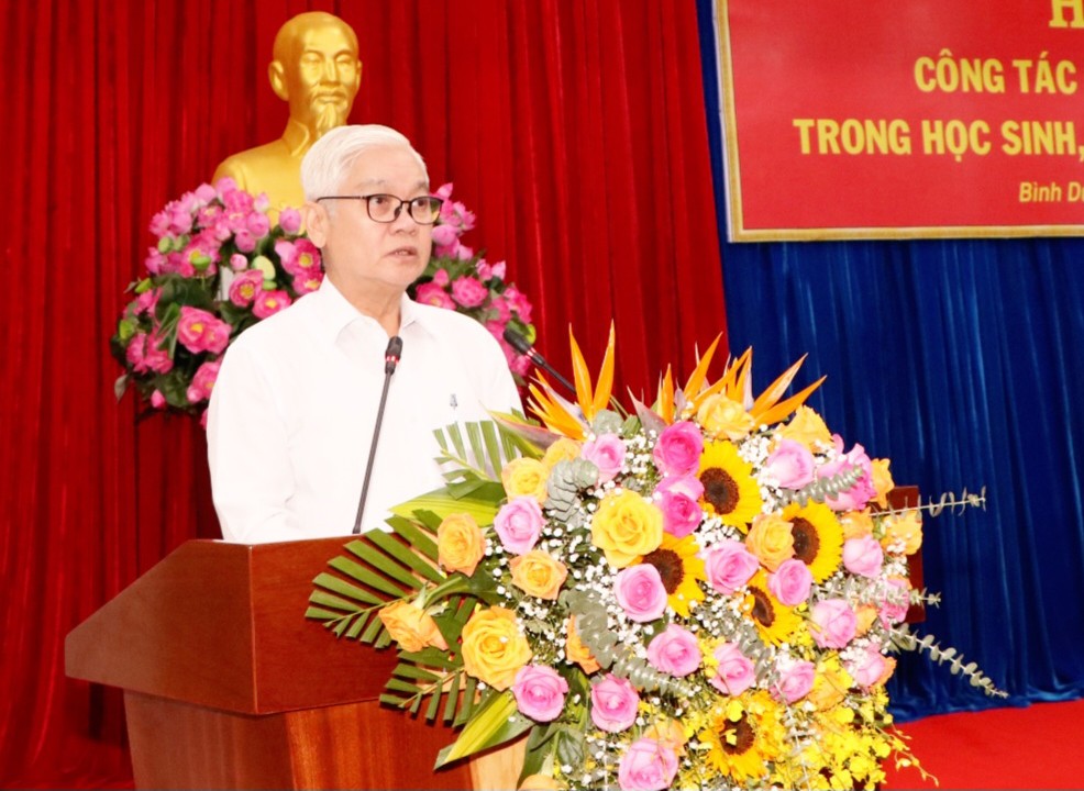 Bí thư Tỉnh ủy Bình Dương - Nguyễn Văn Lợi thông tin về tình hình phát triển kinh tế - xã hội của tỉnh