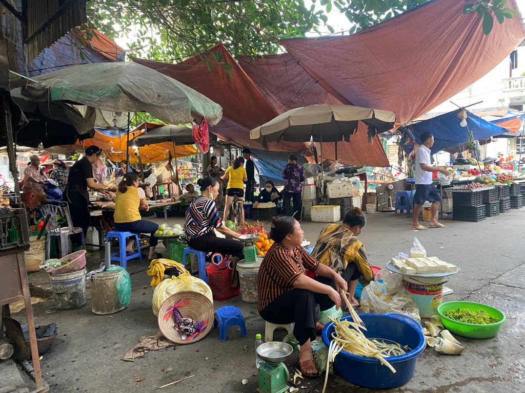 Nguy cơ mất an toàn thực phẩm tại các chợ dân sinh tự phát