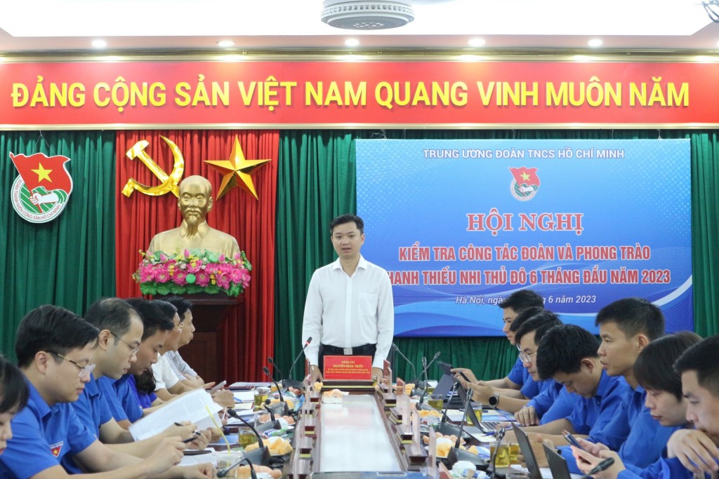 Phát huy những kết quả tích cực của công tác Đoàn và phong trào Thanh thiếu nhi Thủ đô 6 tháng đầu năm 2023